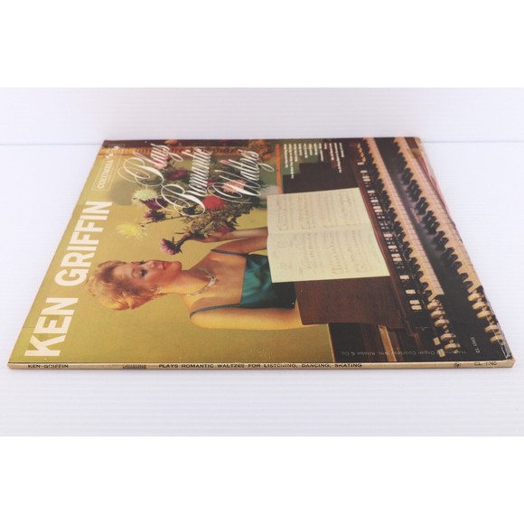 Ken Griffin Plays Romantic Waltzes For Listening, Dancing, Skating 12" LP Record - Picture 3 of 16